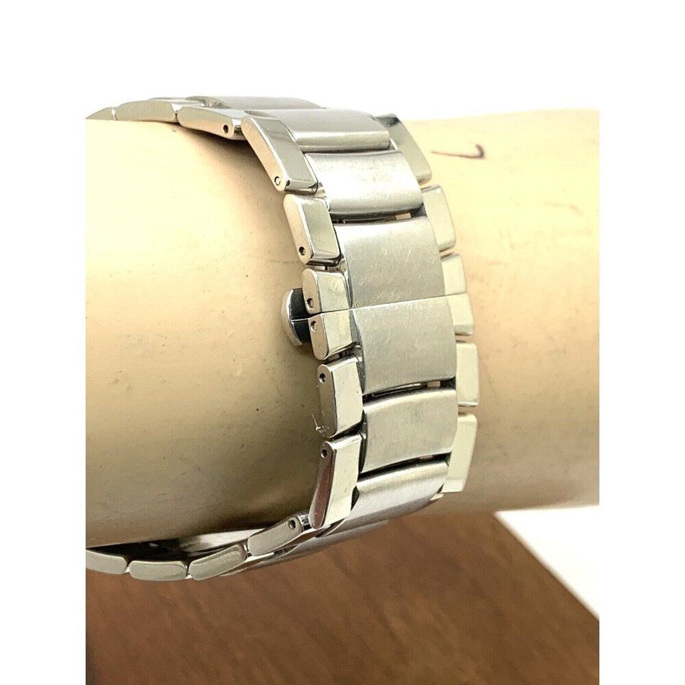 GUCCI Unisex Watch 8500M Swiss Quartz Gray Dial Silver Stainless Steel 34mm - Picture 10 of 14